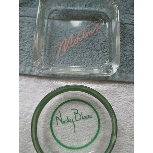 Mortons-Nicky Blairs-Tony's-Valentino Primi Piero-restaurant ashtrays - Picture 2 of 8